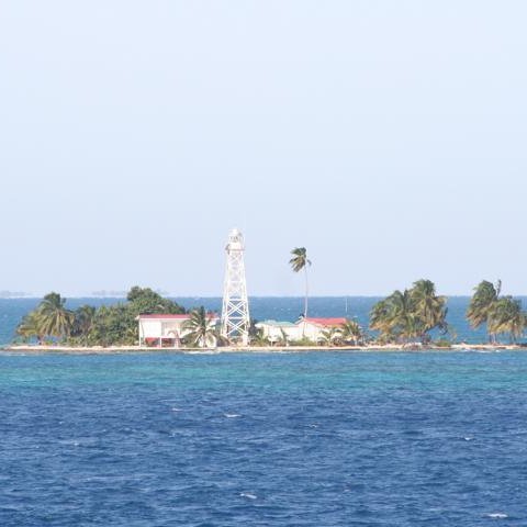 Insel vor Belize