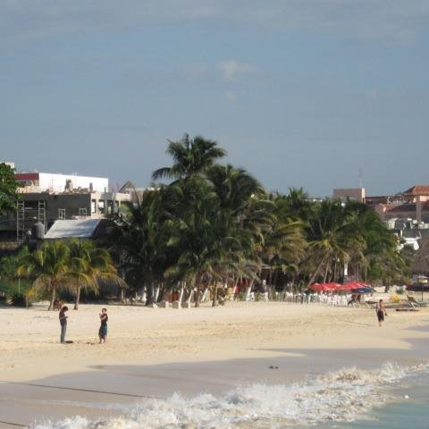 Strand in Playa del Carmen