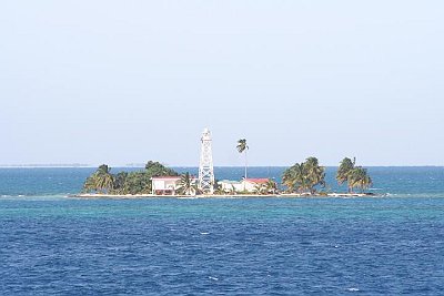 Insel vor Belize