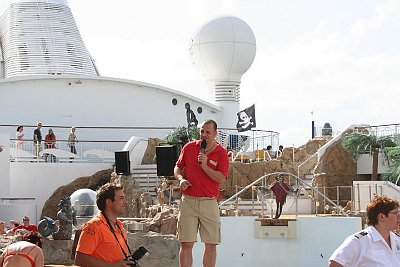 Start zum Offiziers-Shaken!