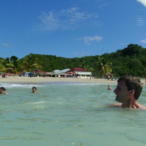 Turners Beach vom Wasser aus 1