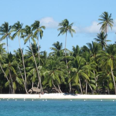 Strand mit Ferienanlage 2