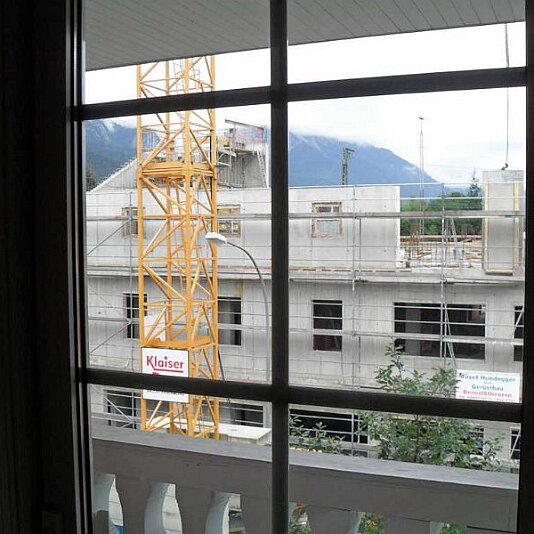 SchÃ¶ne Aussicht vom Hotelzimmer