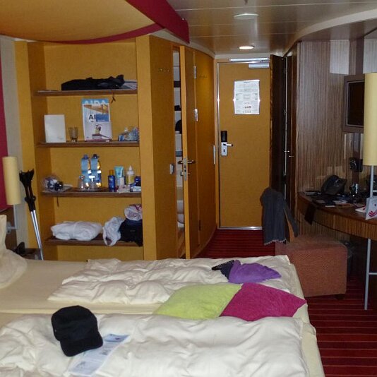 Unsere Kabine 17qm