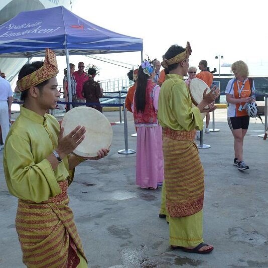 Empfang in George Town