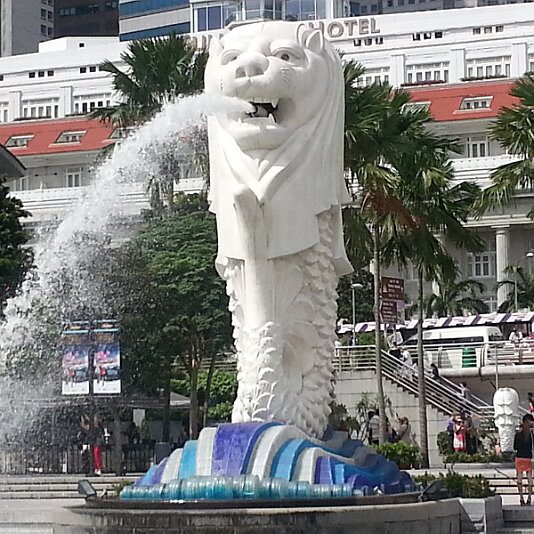 Wahrzeichen Merlion 2