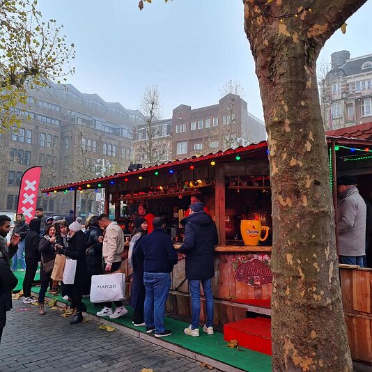 20221210_135149 Einzige Glühweinbude in Amsterdam