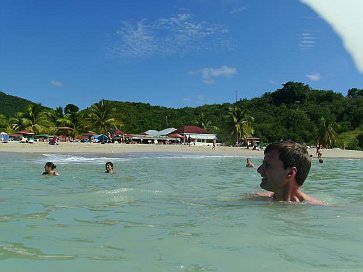 Turners Beach vom Wasser aus 1