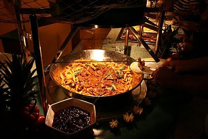 Hirschragout mit Schrumpfnudeln (1)