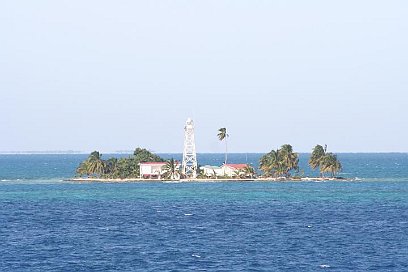 Insel vor Belize