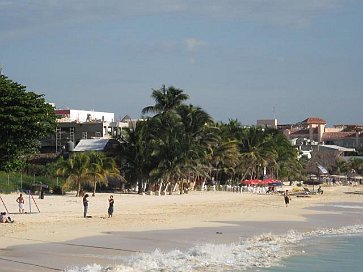 Strand in Playa del Carmen
