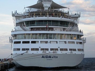 Das Heck von der AIDAvita (2)
