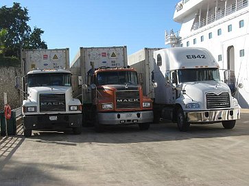 Nachschub - Das Schiff ist leergegessen