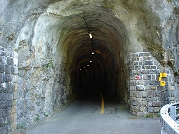 Fahrradtunnel am Vierwaldstättersee