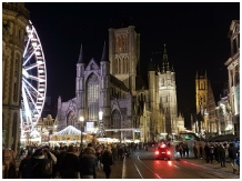 Bilder Weihnachtsmarkt Gent